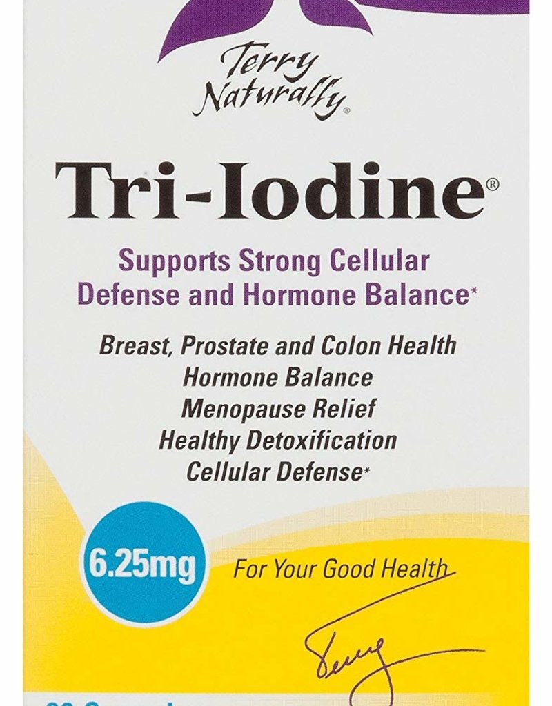 TERRY NATURALLY TRI-IODINE 6.25 MG 90 CP -S ∎