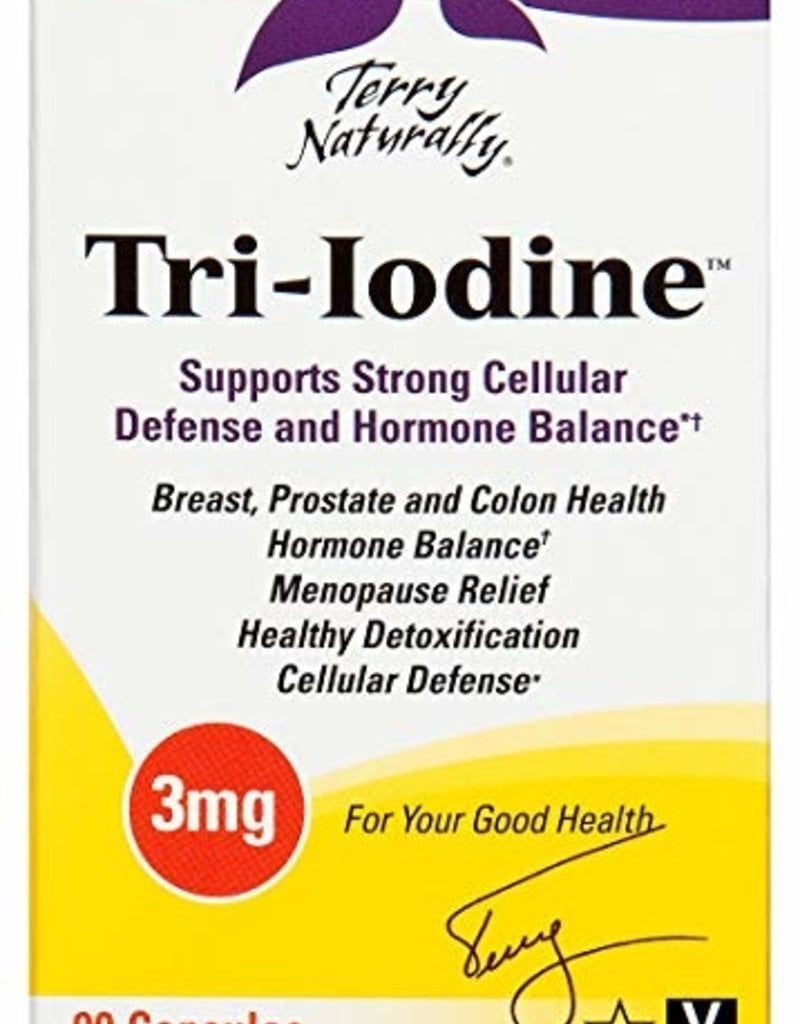 TERRY NATURALLY TRI-IODINE 3 MG 90 CP -S