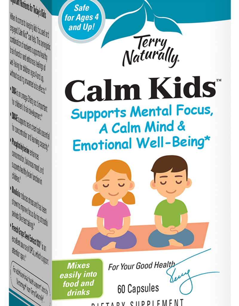 TERRY NATURALLY CALM KIDS 60 CAPS (SEE HOMEOPATHY SECTION) -BO ∎