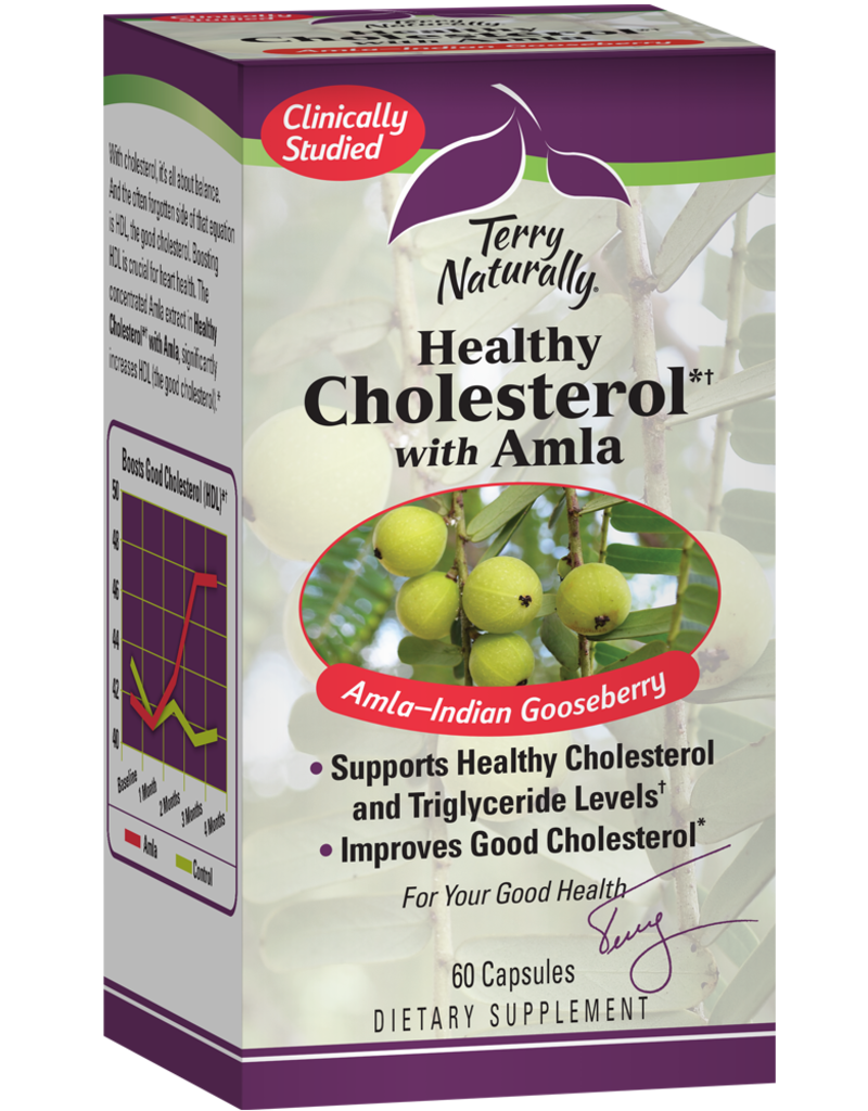 TERRY NATURALLY HEALTHY CHOLESTEROL W/ AMLA 60 CP (2DEPT/8080alpha) -BO (2 PLACES) [30Q1P] ∎