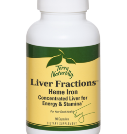 TERRY NATURALLY IRON, LIVER FRACTIONS (HEME IRON) 90 CP "MIKE LIKES" -BO ∎ ++
