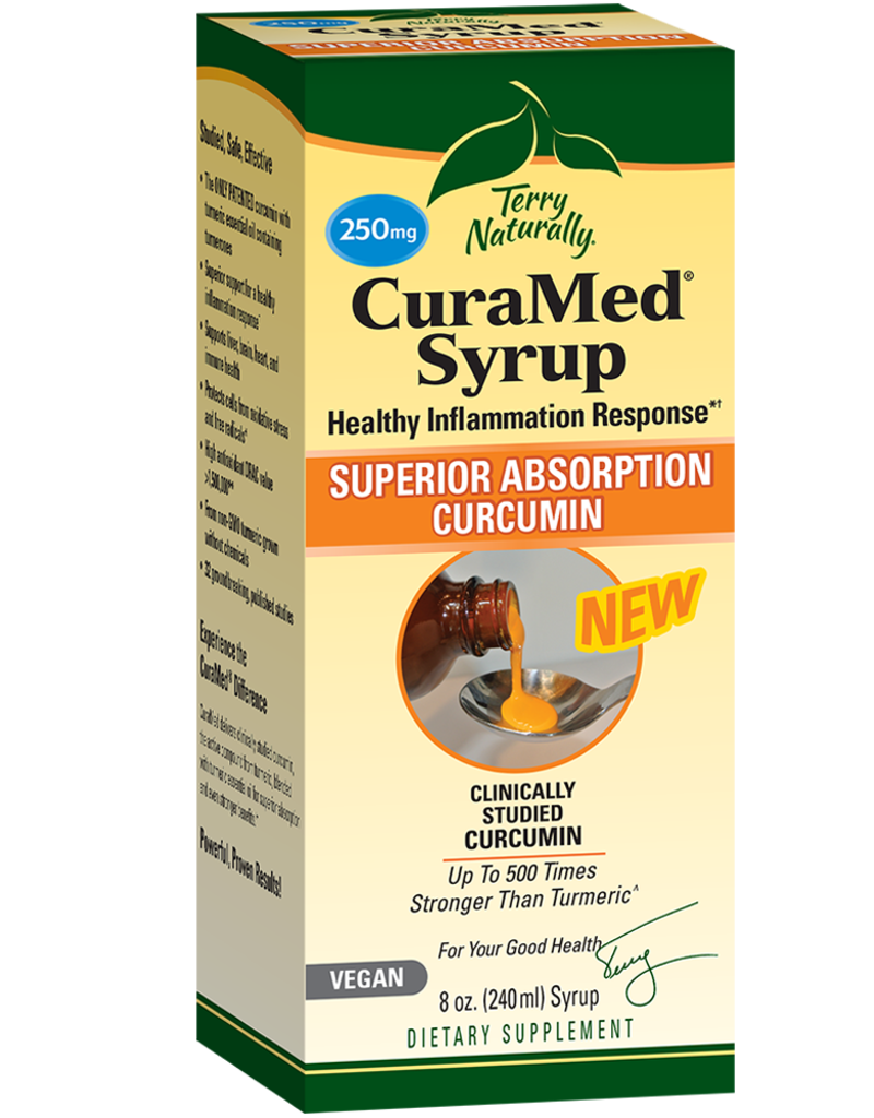 TERRY NATURALLY CURAMED SYRUP 250 MG 8 OZ -BO ∎ (dimx2)