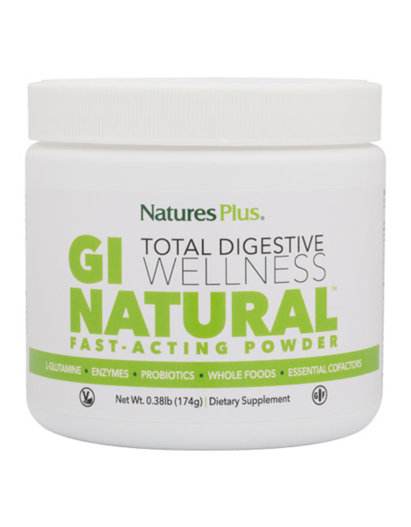 NATPLUS- NATURES PLUS GI NATURAL TOTAL DIGESTIVE WELLNESS, DRINK 0.38 LB PWD "MIKE LIKES" (dimx2) ++