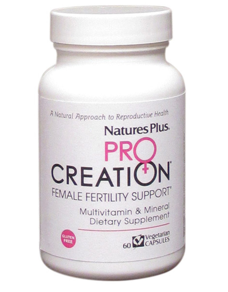 NATPLUS- NATURES PLUS PROCREATION FEMALE FERTILITY SUPPORT 60 CP (dimx2) -S