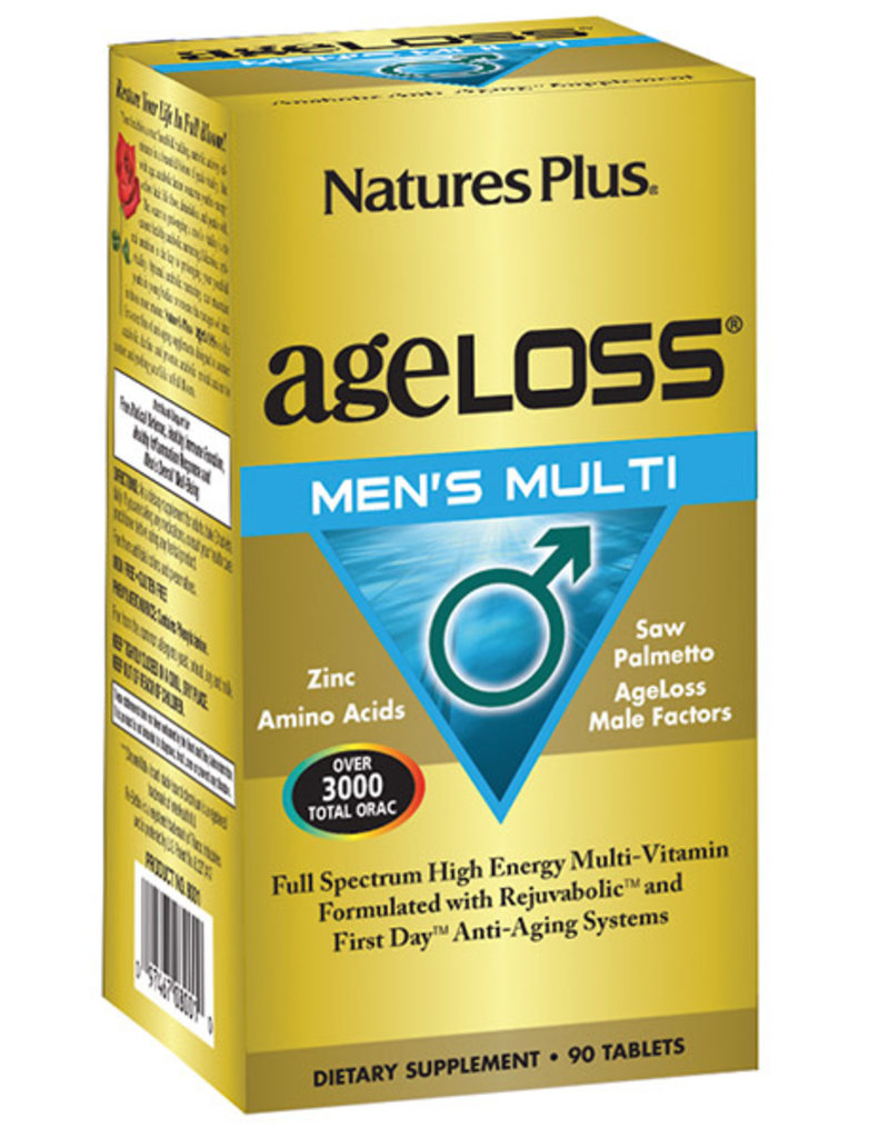 NATPLUS- AGELOSS VIT MULTI, MENS 90 TB