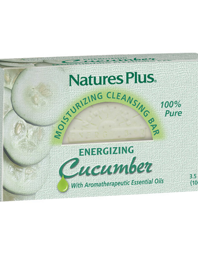 NATPLUS- NATURES PLUS SOAP, BAR, CUCUMBER MOISTURIZING 3.5 OZ