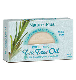 NATPLUS- NATURES PLUS SOAP, TEA TREE OIL 3.5 OZ