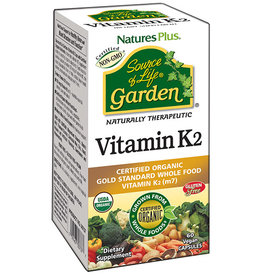 NATPLUS- SOL GARDEN VIT K2 120 MCG 60 VC ++