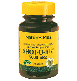 NATPLUS- NATURES PLUS VIT B12, SHOT-O-B12 5000 MCG