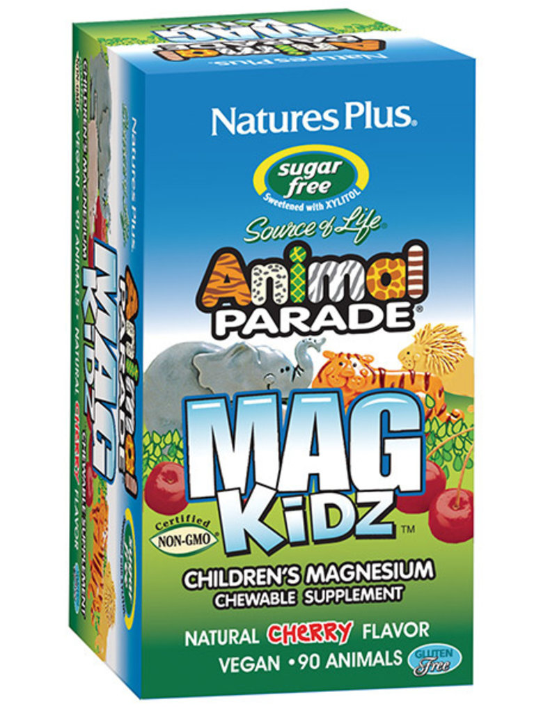 NATPLUS- ANIMAL PARADE MAGNESIUM, CHILDRENS, MAGKIDZ 90 CHW  -BO