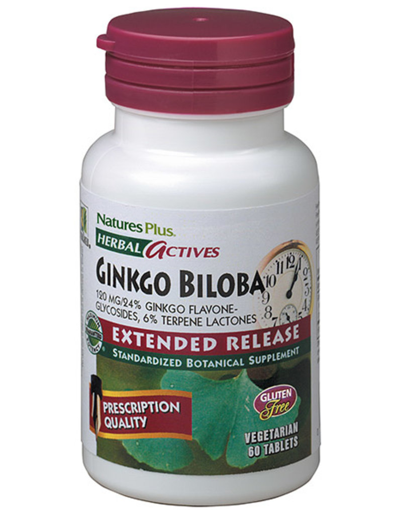 NATPLUS- NATURES PLUS GINKGO BILOBA 120 MG 60 CT EXTENDED RELEASE  -N2