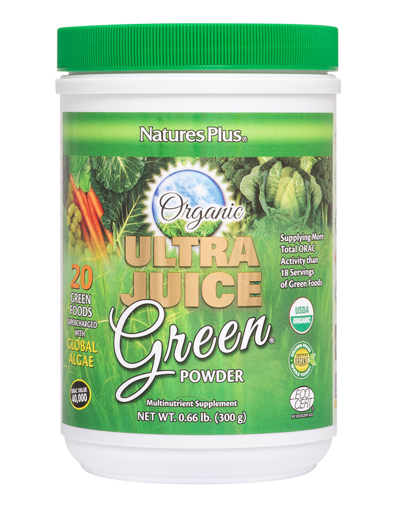 NATPLUS- NATURES PLUS ULTRA JUICE GREEN DRINK (30 SV) 0.66 LB PWD ORGANIC (di) -S