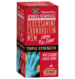 NATPLUS- NATURES PLUS GLUCOSAMINE, CHONDROITIN, MSM - ULTRA RX-JOINT 120 TB TRIPLE STR "MIKE LIKES" (dimx4) -S