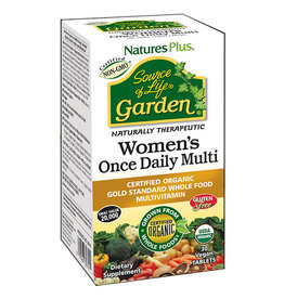 NATPLUS- SOL GARDEN VIT MULTI, ONCE DAILY WOMENS 30 TB ORGANIC (dimx5) -BO