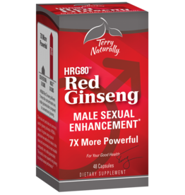 TERRY NATURALLY HRG80 Red Ginseng MALE SEXUAL ENHANCEMENT* 48 CP