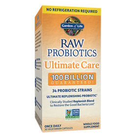 GOL- RAW PROBIOTIC, ULTIMATE CARE (SHELF) 30 CP (100 BILLION) -S