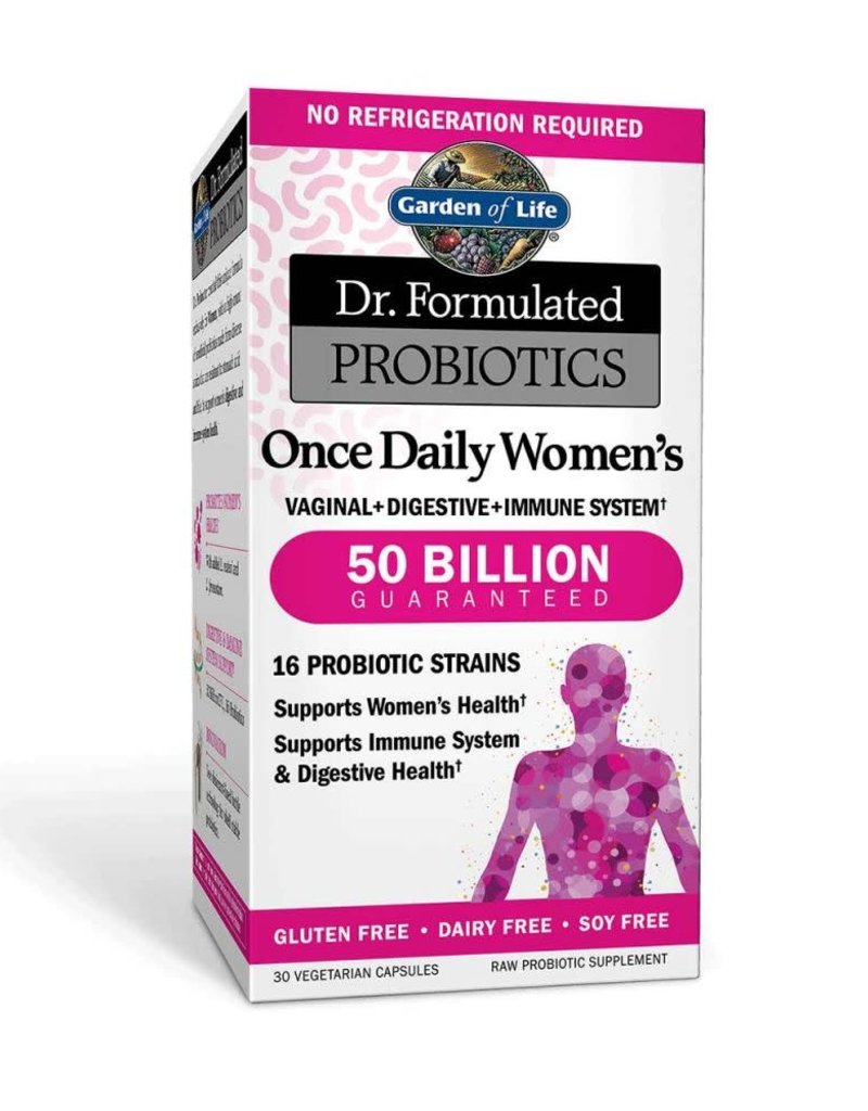 GOL- DR FORMULATED PROBIOTIC, ONCE DAILY WOMENS (SHELF) 30 CP (30SV) -S