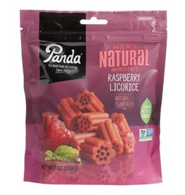 PANDA LICORICE CHEWS, RASPBERRY 7 OZ (m1) (di)