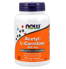 NOW FOODS ACETYL L-CARNITINE 500 MG