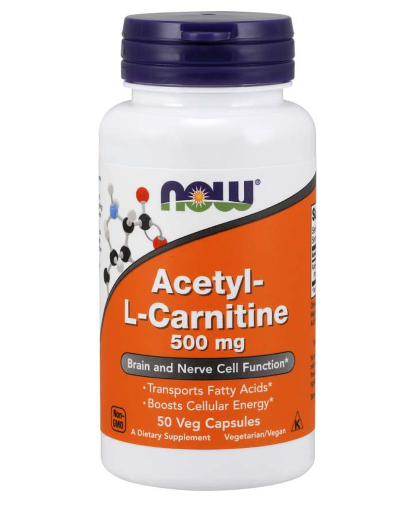 NOW FOODS ACETYL L-CARNITINE 500 MG