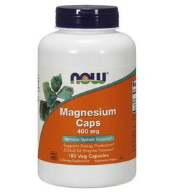 NOW FOODS MAGNESIUM 400 MG 180 CP, COMPLEX -S