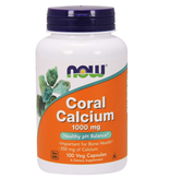 NOW FOODS CALCIUM, CORAL 1000 MG