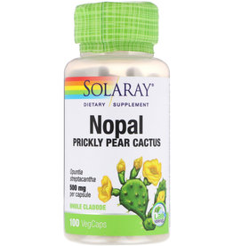 SOLARAY NOPAL PRICKLY PEAR 100 VC (OPUNTIA STREPTACHANTHA) (dimx4) -BO