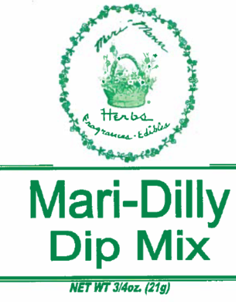 MARI-MANN MARI DILLY DIP MIX 3/4 OZ PK