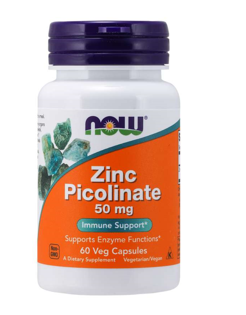 NOW FOODS ZINC PICOLINATE 50 MG