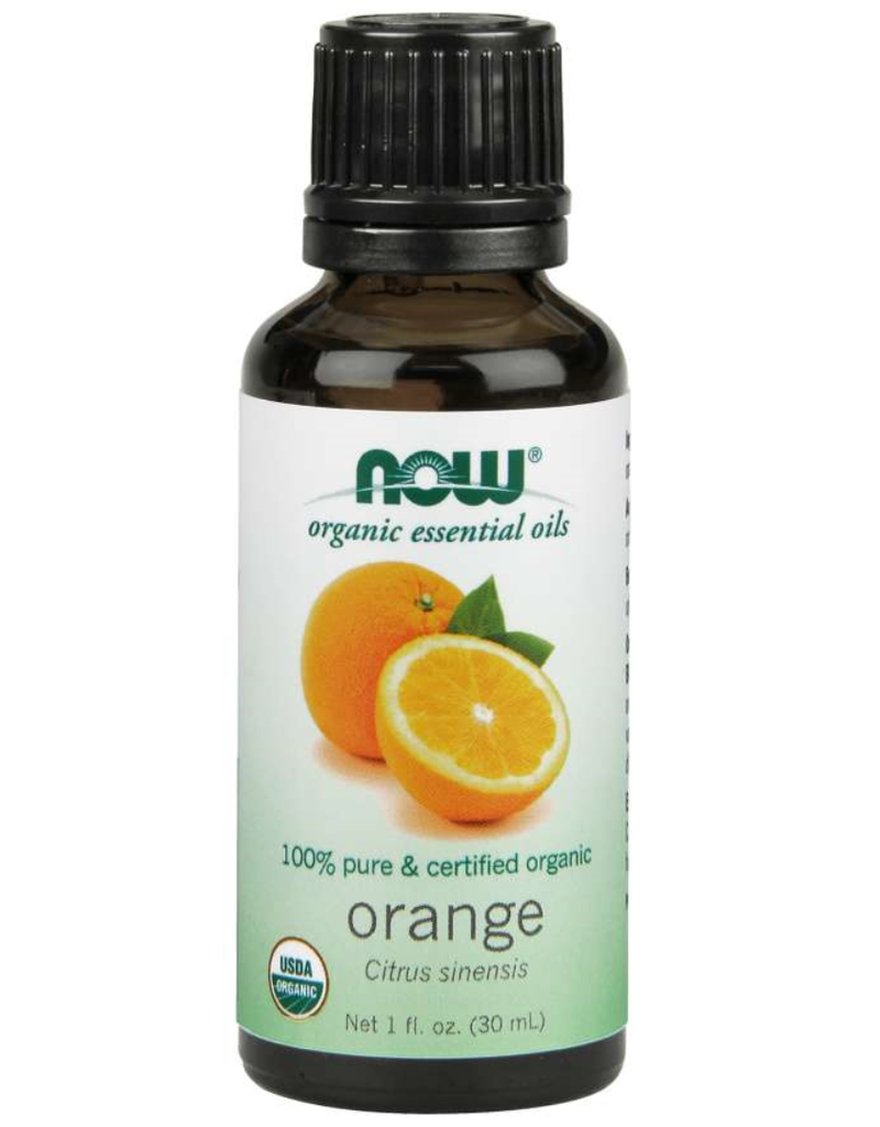 NOW FOODS ESSENTIAL OIL, ORGANIC ORANGE 1 OZ -S