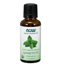NOW FOODS ESSENTIAL OIL, ORGANIC SPEARMINT OIL 1 FO -S