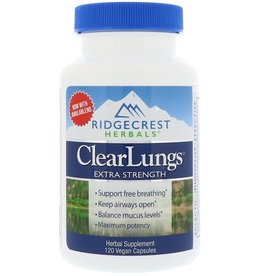RIDGECREST HERBALS CLEAR LUNGS EXTRA STRENGTH