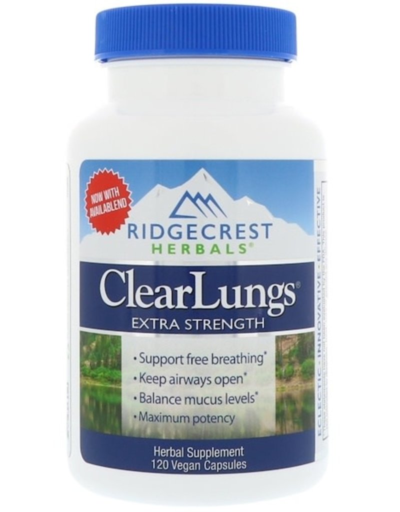 RIDGECREST HERBALS CLEAR LUNGS EXTRA STRENGTH