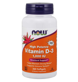 NOW FOODS VIT D3, 25 MCG (1000 IU)