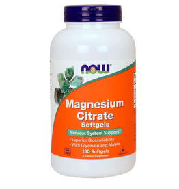 NOW FOODS MAGNESIUM, CITRATE 400 MG