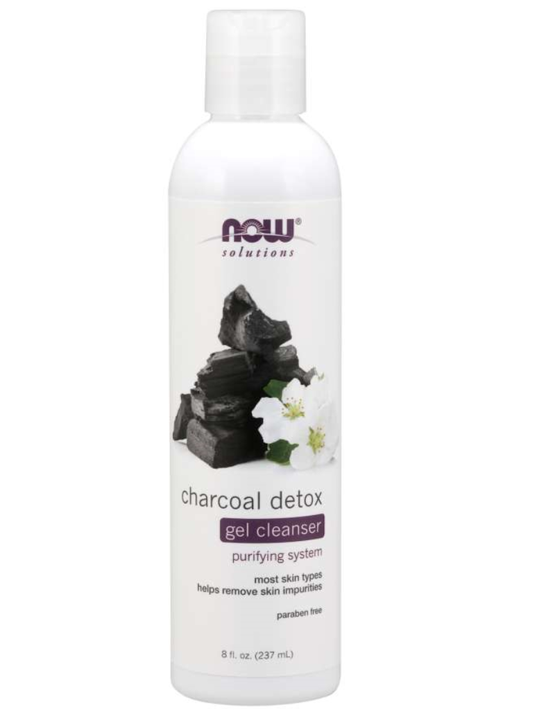 NOW FOODS CLEANSER, GEL, CHARCOAL DETOX 8 FO