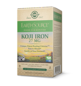 SOLGAR IRON, KOJI 27 MG FERMENTED