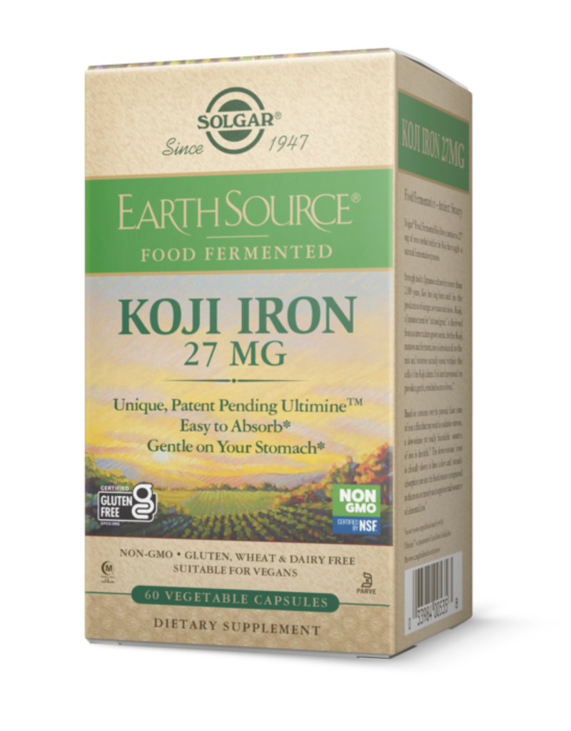 SOLGAR IRON, KOJI 27 MG FERMENTED