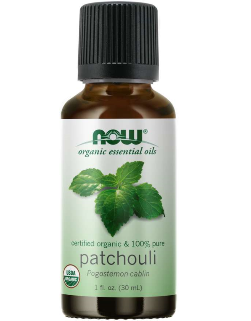 NOW FOODS ESSENTIAL OIL, ORGANIC PATCHOULI 1 FO -S