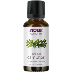 NOW FOODS ESSENTIAL OIL, CAMPHOR OIL WHITE 1 FO -S ++