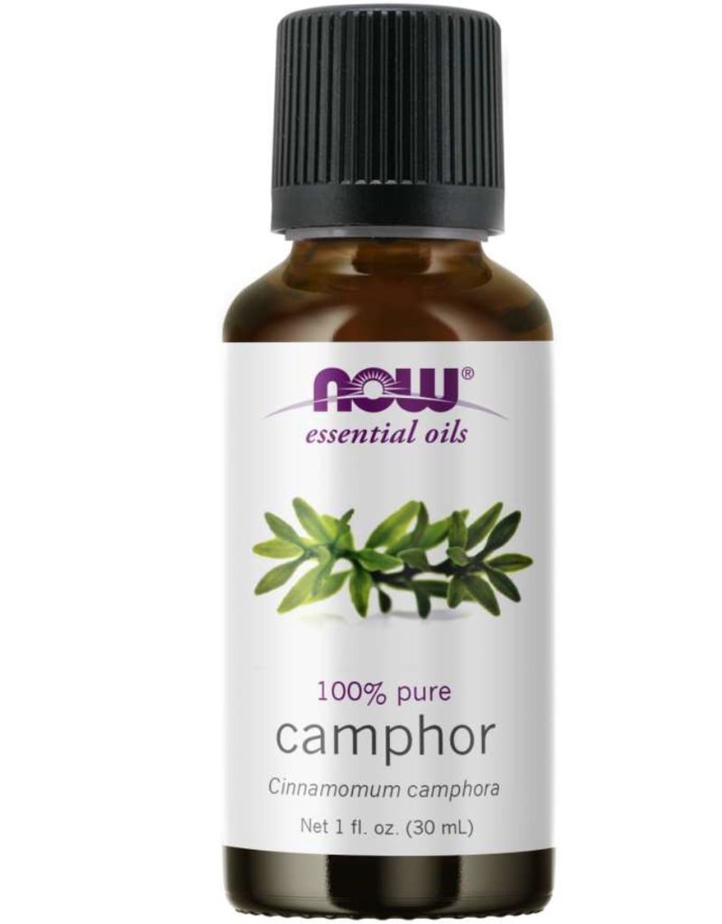 NOW FOODS ESSENTIAL OIL, CAMPHOR OIL WHITE 1 FO -S ++