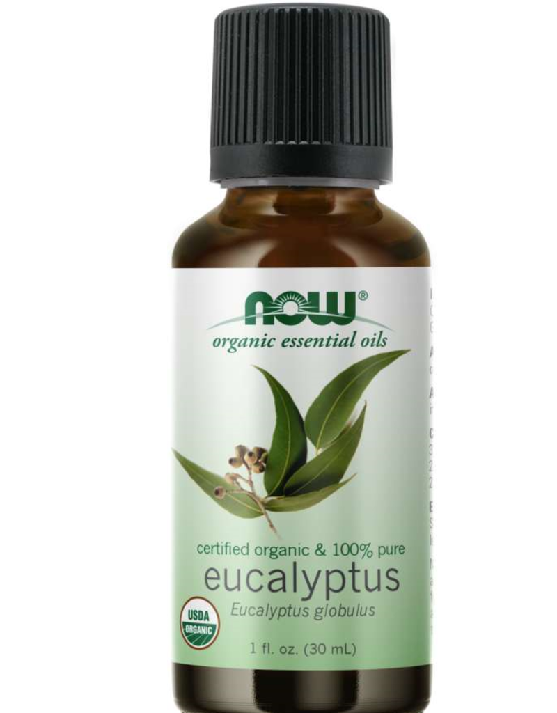 NOW FOODS ESSENTIAL OIL, ORGANIC EUCALYPTUS 1 FO (e.globulus) -S