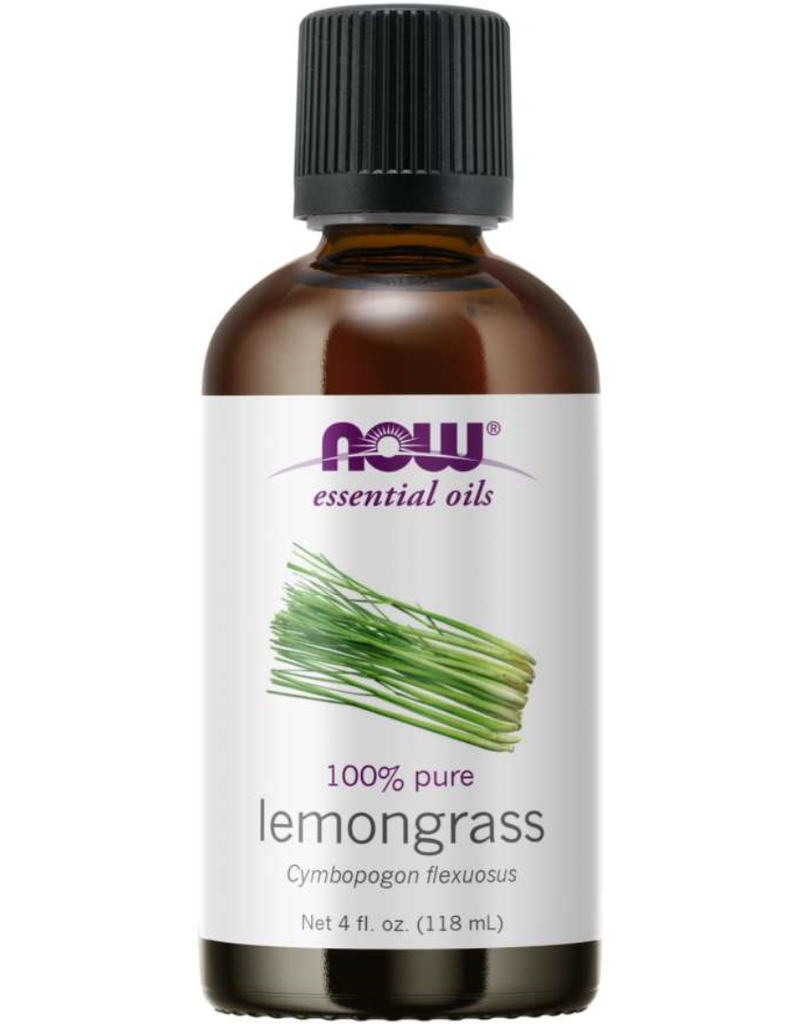 NOW FOODS ESSENTIAL OIL, LEMONGRASS 4 FO -S