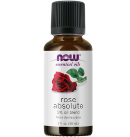 NOW FOODS ROSE ABSOLUTE (5% BLEND) 1 FO, ESSENTIAL OIL BLEND -S