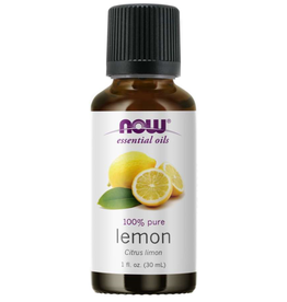 NOW FOODS ESSENTIAL OIL, LEMON 1 FO (citrus limon) [IEP-MAY]