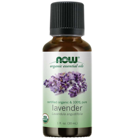 NOW FOODS ESSENTIAL OIL, ORGANIC LAVENDER 1 FO -S - (OOSVL)