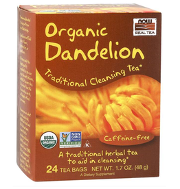 NOW FOODS TEA, ORGANIC DANDELION 24 CT (dimx3)