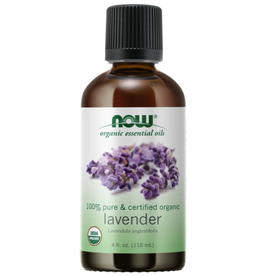 NOW FOODS ESSENTIAL OIL, ORGANIC LAVENDER 4 FO (dimx3)