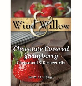 WIND & WILLOW CHEESEBALL & DESSERT MIX, CHOC COVERED STRAWBERRY 5 OZ (dimx) -BO -DXMFG