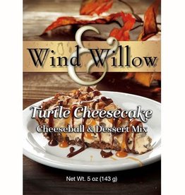 WIND & WILLOW CHEESEBALL & DESSERT MIX, TURTLE CHEESECAKE  5 OZ (di)